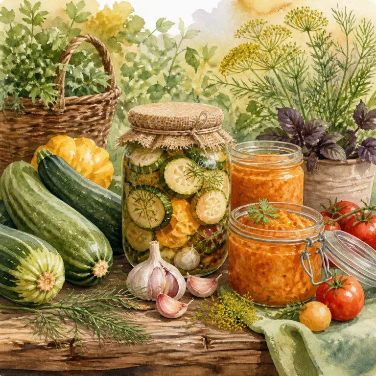Кабачки на зиму: лучшие заготовки и икра