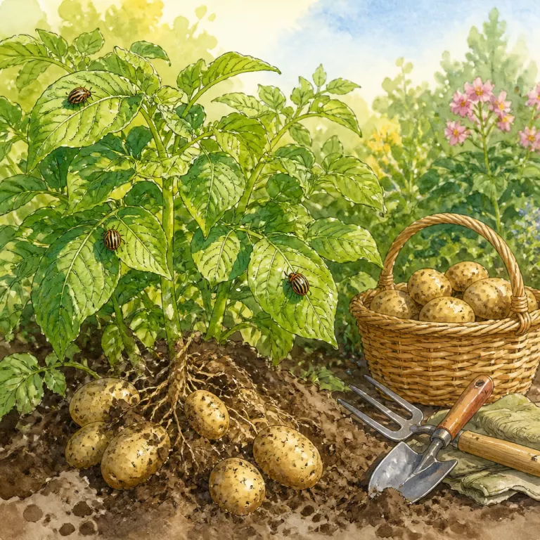 Как избавиться от колорадского жука на картофеле